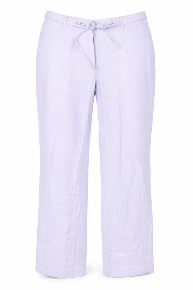 Womens UK Size 36 Lebek Regular Fit  Purple Trousers