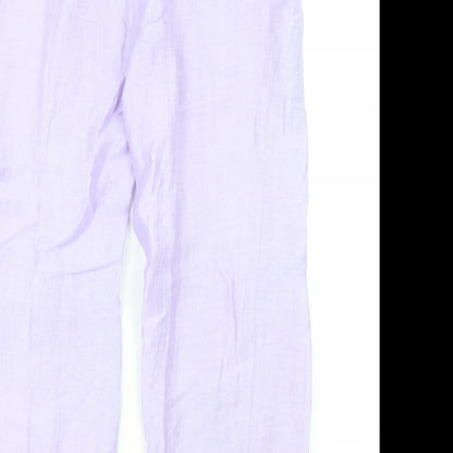 Womens UK Size 36 Lebek Regular Fit  Purple Trousers