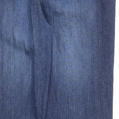 1932 Womens Blue   Straight Jeans Size L L32 in