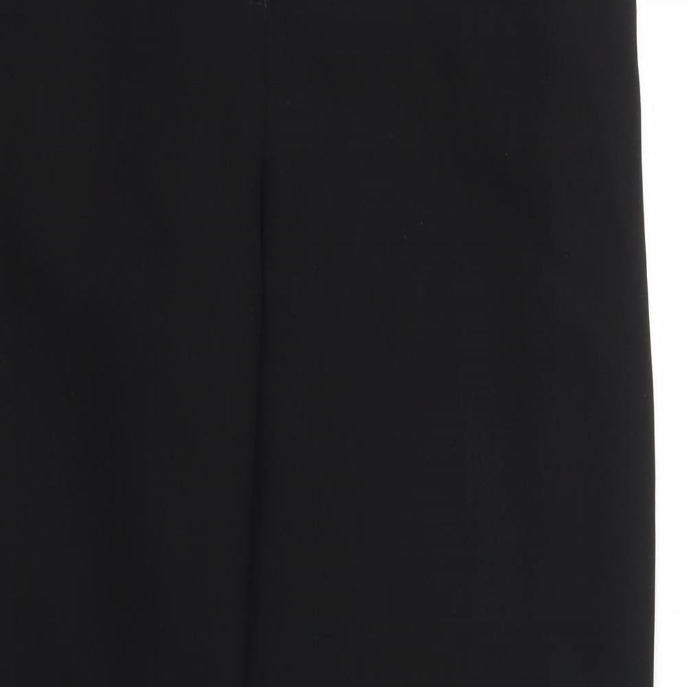 Womens UK Size 10 NEXT Regular Fit  Black Trousers