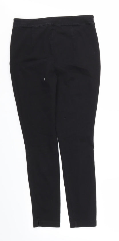 Womens UK Size 10 NEXT Regular Fit  Black Trousers