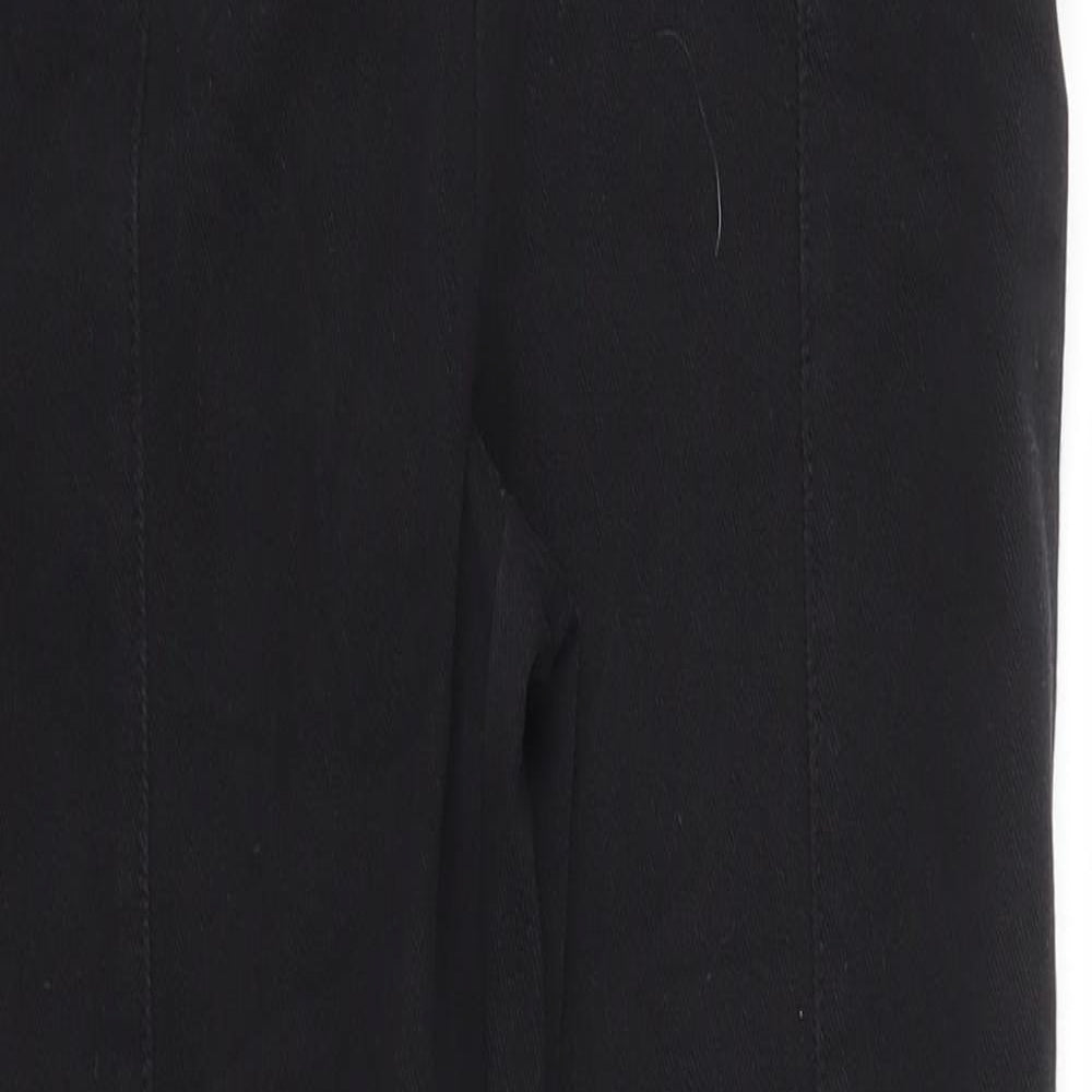 Womens UK Size 10 NEXT Regular Fit  Black Trousers