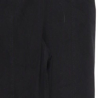 Womens UK Size 10 NEXT Regular Fit  Black Trousers