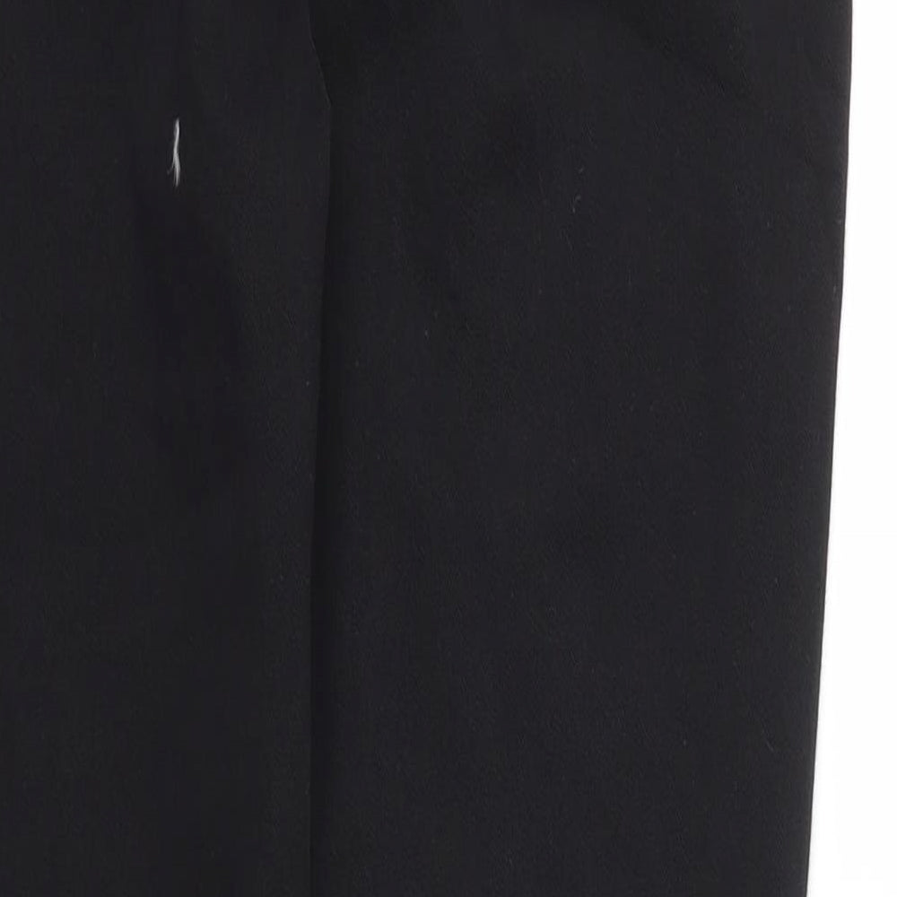 Womens UK Size 10 NEXT Regular Fit  Black Trousers