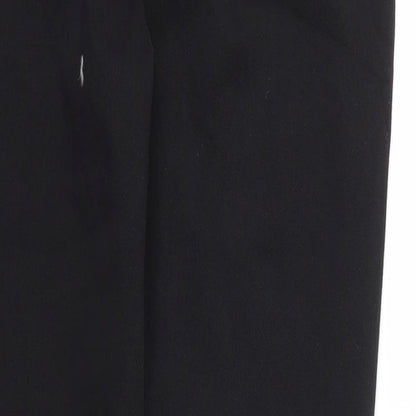 Womens UK Size 10 NEXT Regular Fit  Black Trousers