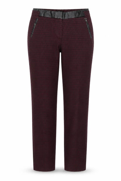 Womens UK Size 8 F&F Relaxed Fit  Purple Trousers