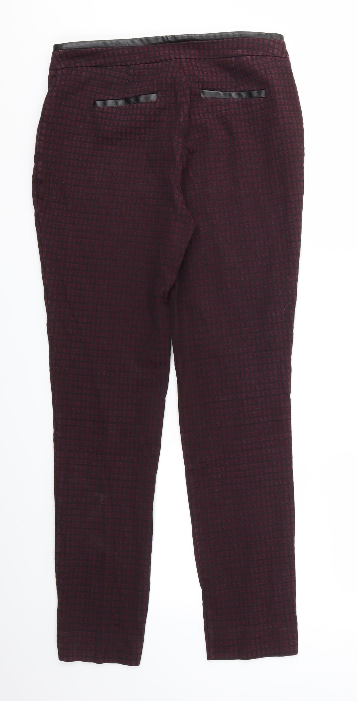 F&F Womens Purple   Trousers  Size 8 L29 in