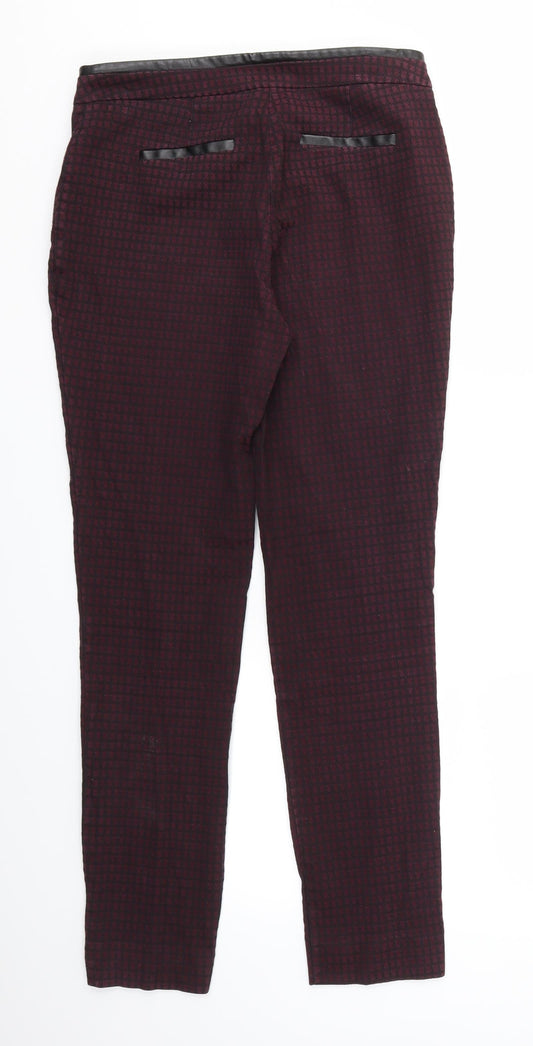 F&F Womens Purple   Trousers  Size 8 L29 in