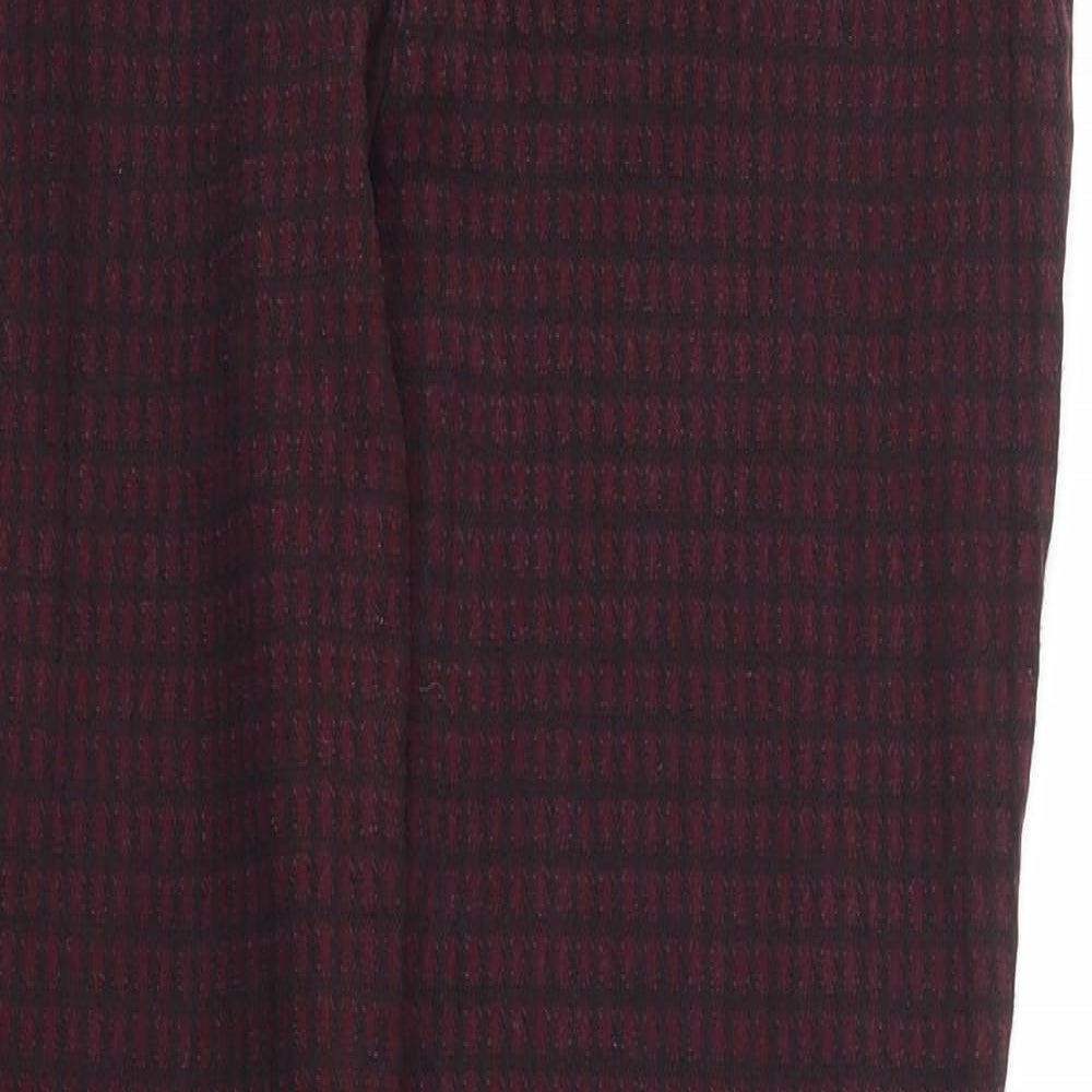 F&F Womens Purple   Trousers  Size 8 L29 in