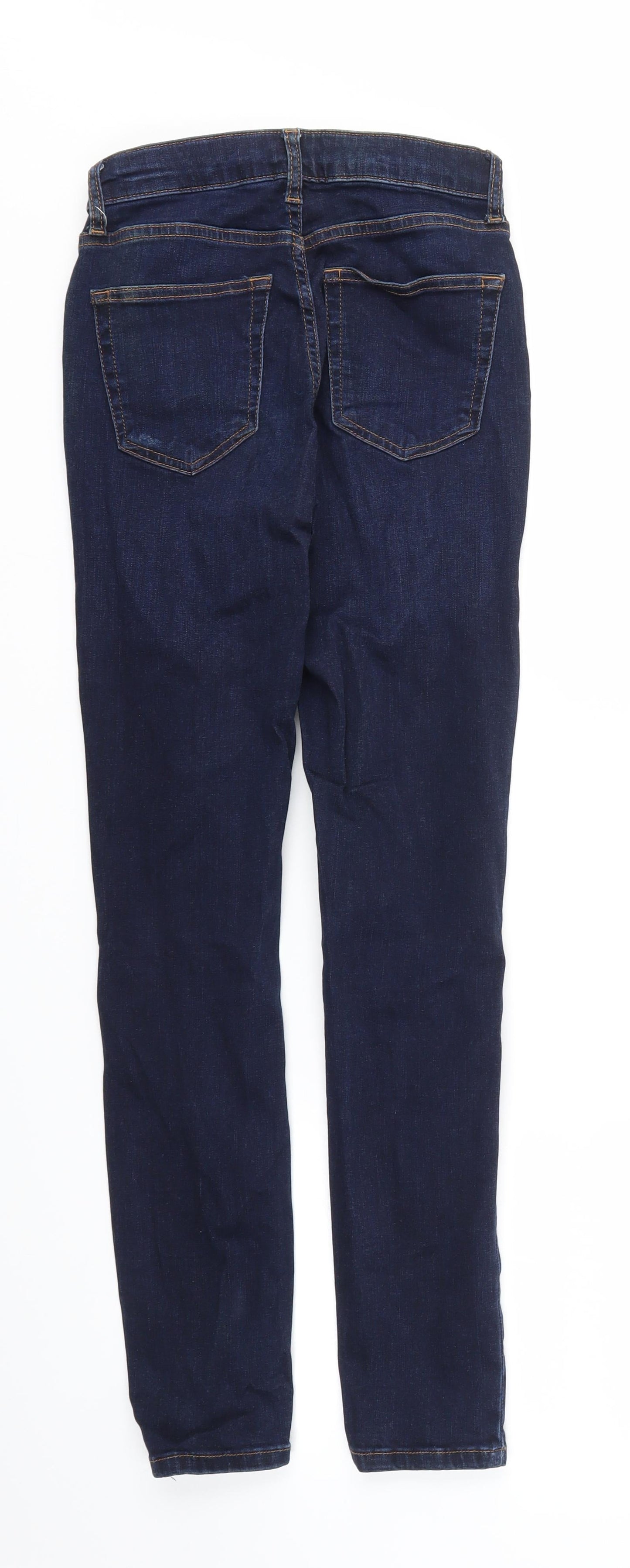 Topshop Womens Blue   Skinny Jeans Size 26 L32 in