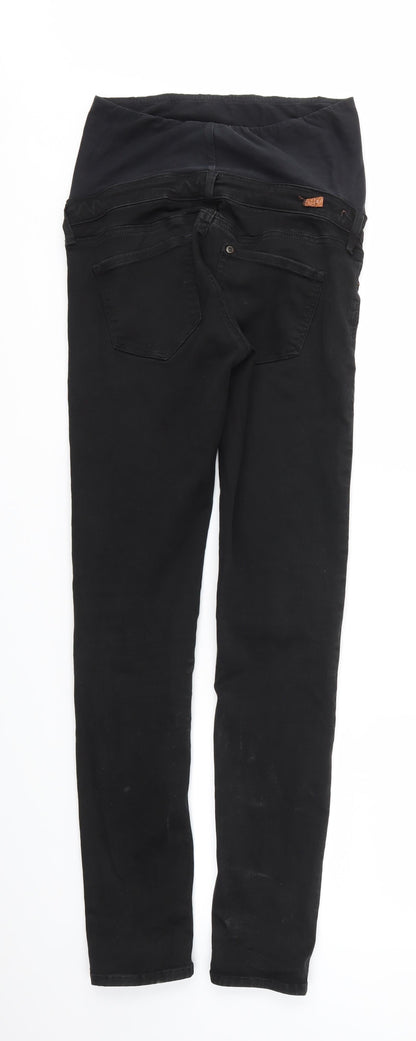 Womens UK Size 8 H&M Extra-Slim Fit Skinny Black Jeans