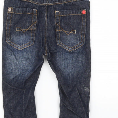 NEXT Girls Blue   Capri Jeans Size 6-9 Months