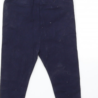 Gap Girls Blue   Capri Leggings Size 6-9 Months