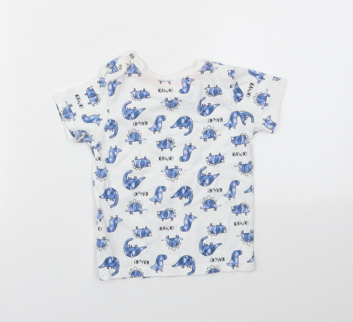 Matalan Boys Multicoloured Animal Print  Basic T-Shirt Size 9-12 Months