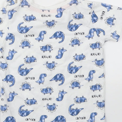 Matalan Boys Multicoloured Animal Print  Basic T-Shirt Size 9-12 Months