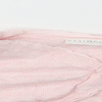 NEXT Girls Pink   Cardigan Jumper Size 3-6 Months