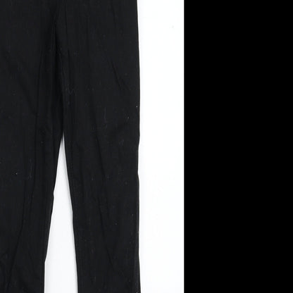 Denim & Co. Womens Black  Denim Jegging Jeans Size 12 L30 in