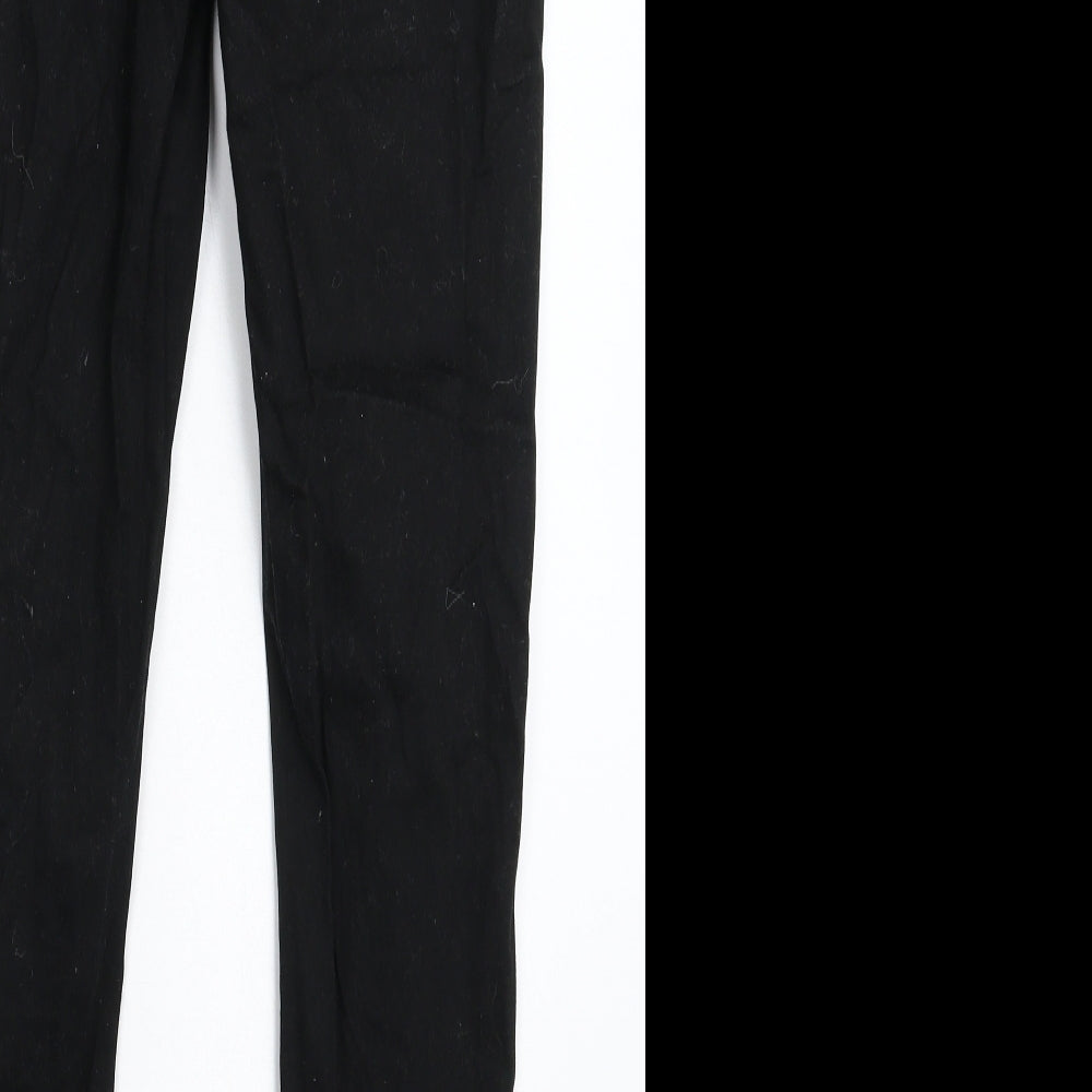 Denim & Co. Womens Black  Denim Jegging Jeans Size 12 L30 in