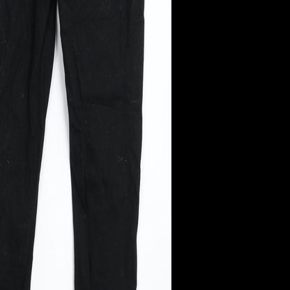 Denim & Co. Womens Black  Denim Jegging Jeans Size 12 L30 in