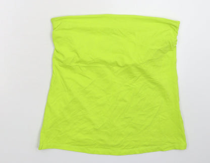 Papaya Womens Green   Basic Tank Size 14