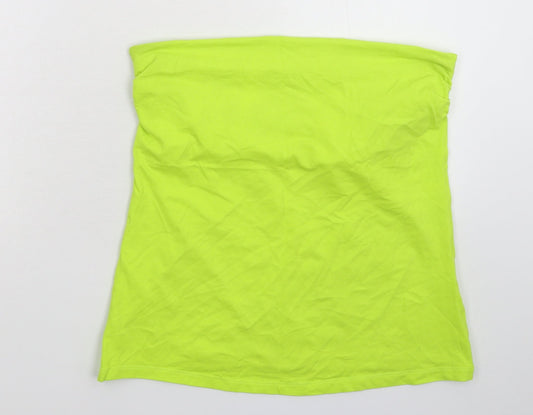 Papaya Womens Green   Basic Tank Size 14