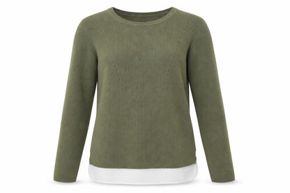Womens UK Size 8 Dorothy Perkins Green Pullover Jumper