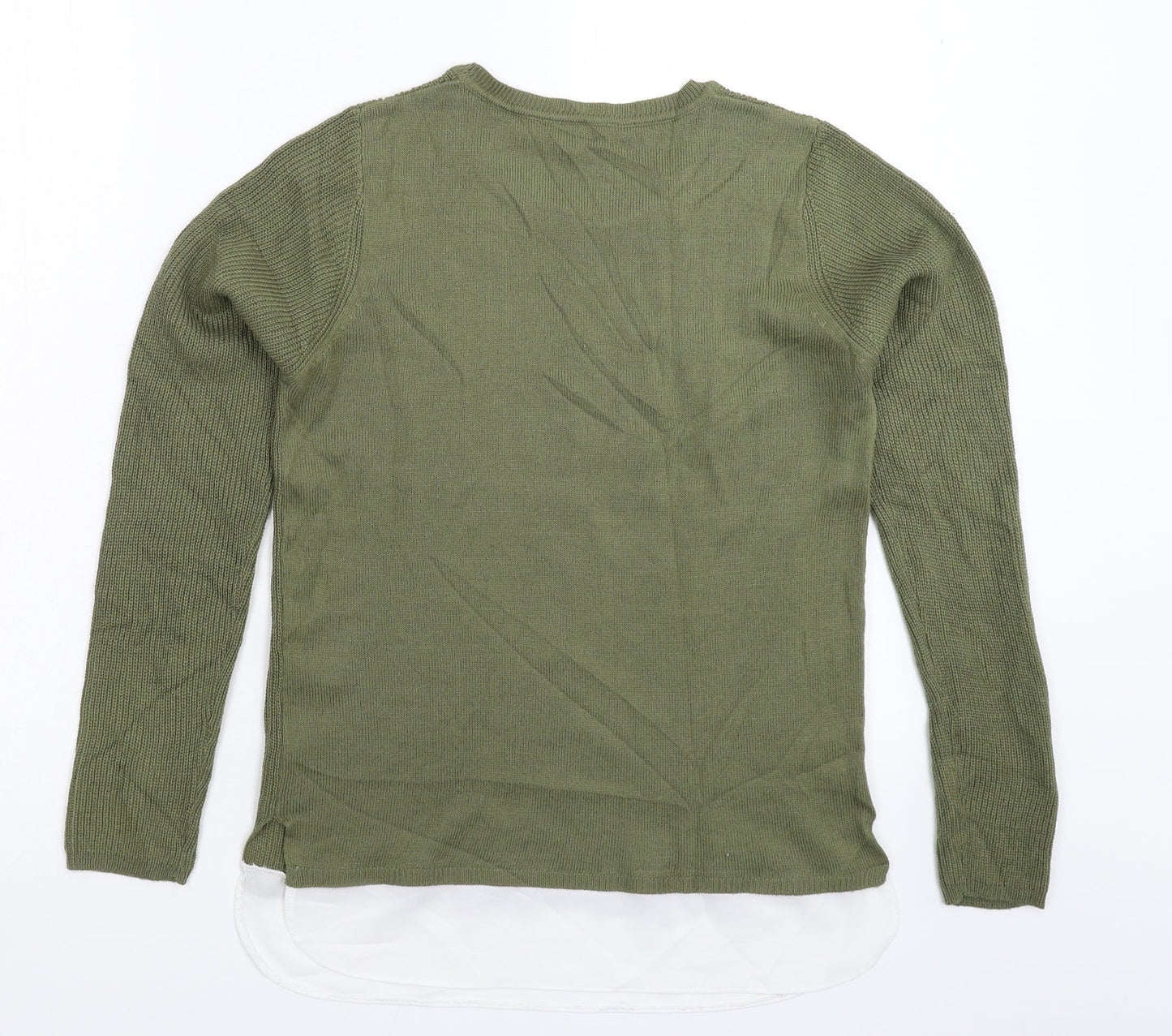 Womens UK Size 8 Dorothy Perkins Green Pullover Jumper