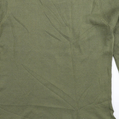 Womens UK Size 8 Dorothy Perkins Green Pullover Jumper