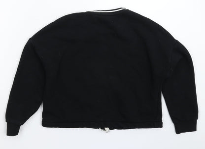 Marks and Spencer Boys Black   Pullover Sweatshirt Size 10-11 Years