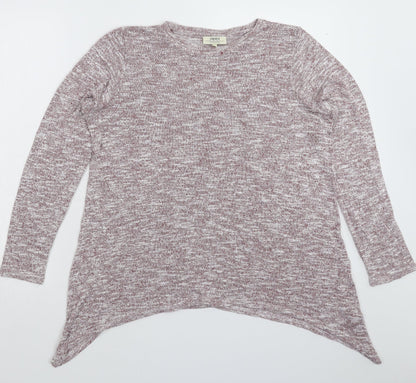 Womens UK Size 16 Papaya Grey Pullover Jumper