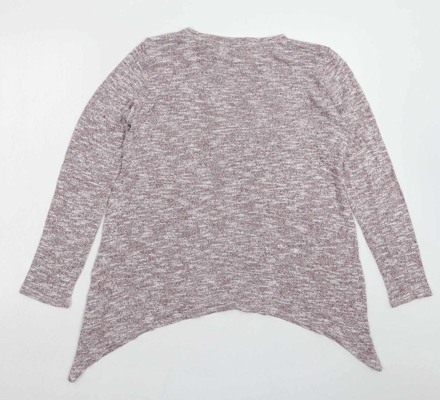 Womens UK Size 16 Papaya Grey Pullover Jumper