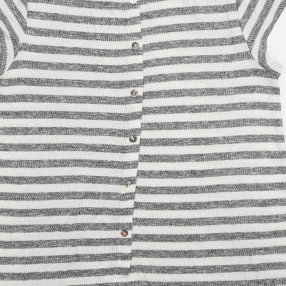Womens UK Size M Preworn Grey Pullover Jumper
