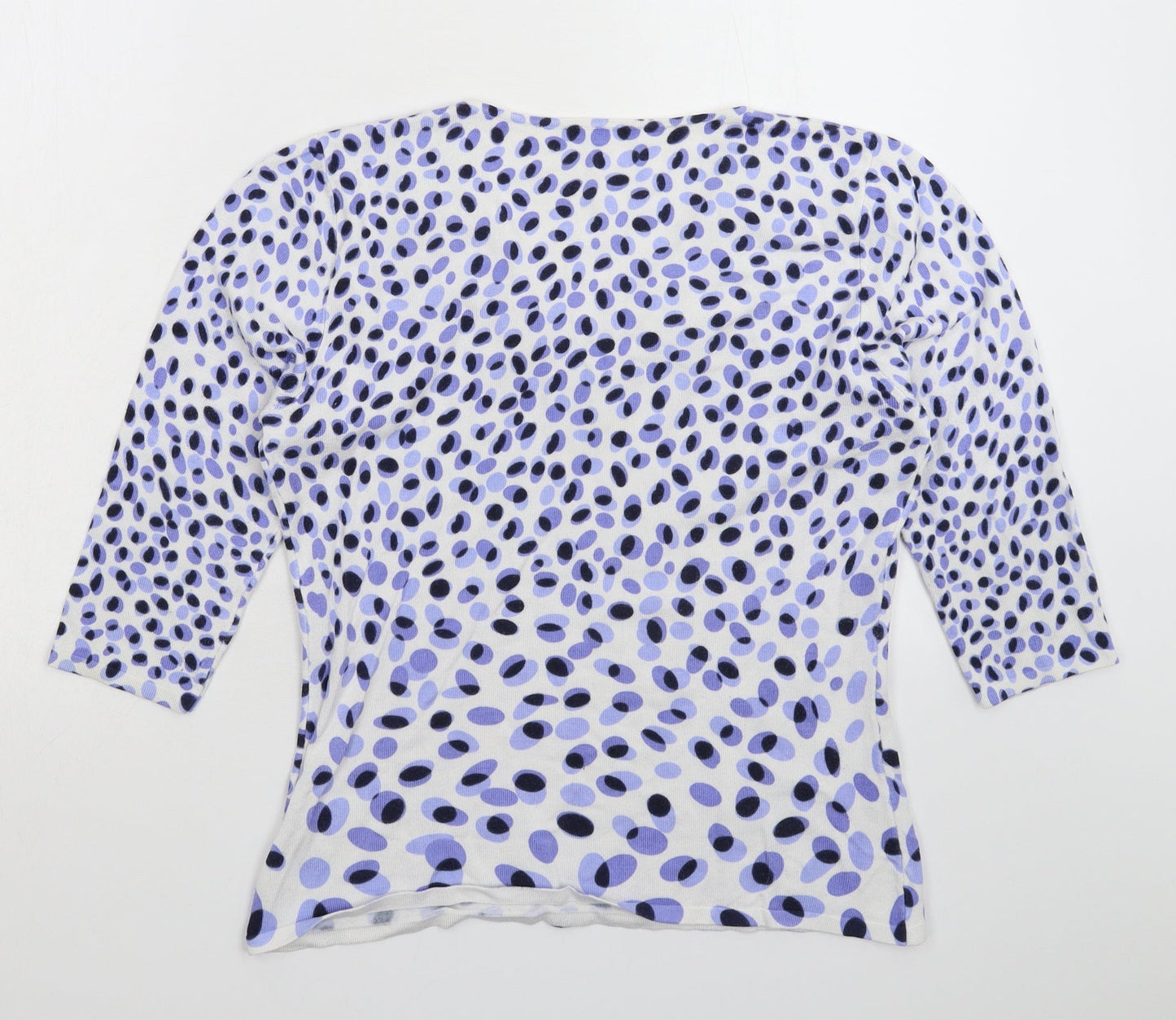 Womens UK Size XL Preworn White Pullover Jumper