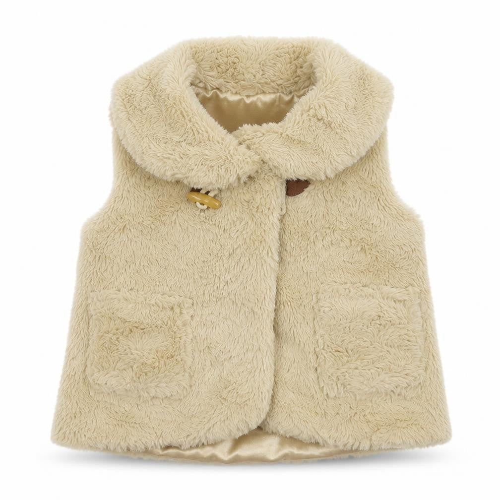 Matalan Baby Beige   Gilet Jacket Size 12-18 Months