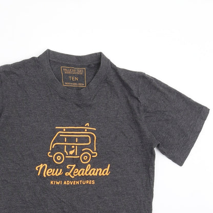 Halifax  Womens Grey   Basic T-Shirt Size 10  - New Zealand