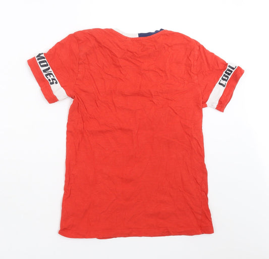 NEXT Boys Red   Basic T-Shirt Size 11 Years