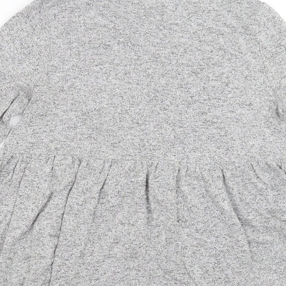 F&F Womens Grey  Knit Pullover Jumper Size 12