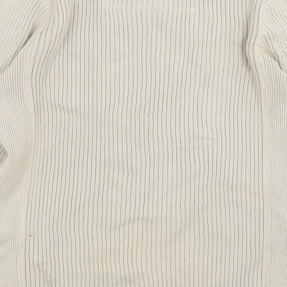 NEXT Mens Beige   Pullover Jumper Size S