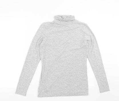 Womens UK Size 8 NEXT Grey Basic T-Shirt