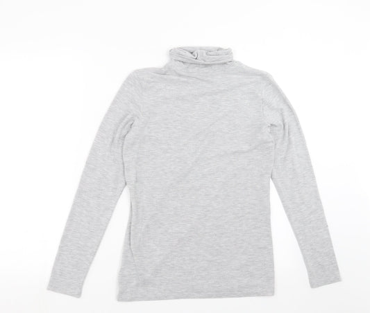 Womens UK Size 8 NEXT Grey Basic T-Shirt