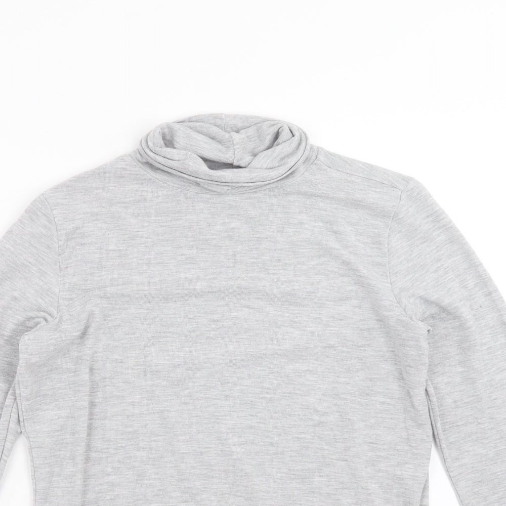 Womens UK Size 8 NEXT Grey Basic T-Shirt