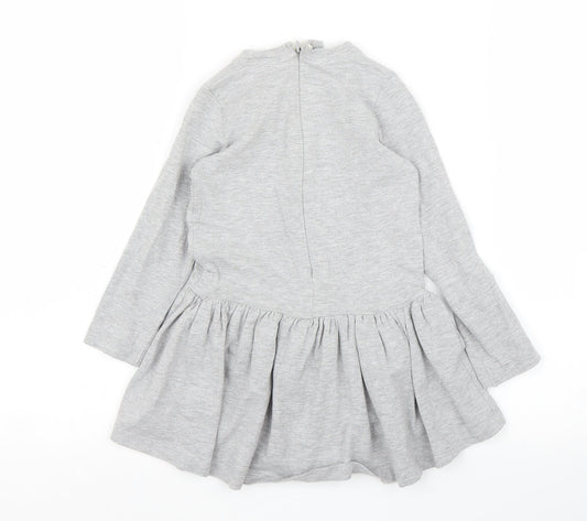 Cocco Drillo Girls Grey   A-Line  Size 2 Years
