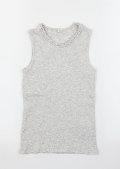 George Girls Grey   Basic Tank Size 8 Years