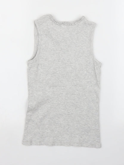 George Girls Grey   Basic Tank Size 8 Years
