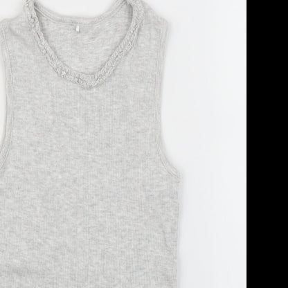 George Girls Grey   Basic Tank Size 8 Years