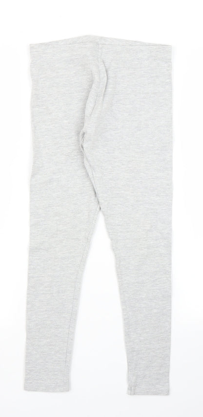 Next Girls Grey   Carrot Trousers Size 11 Years