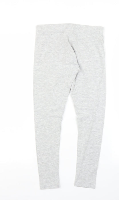 Next Girls Grey   Carrot Trousers Size 11 Years