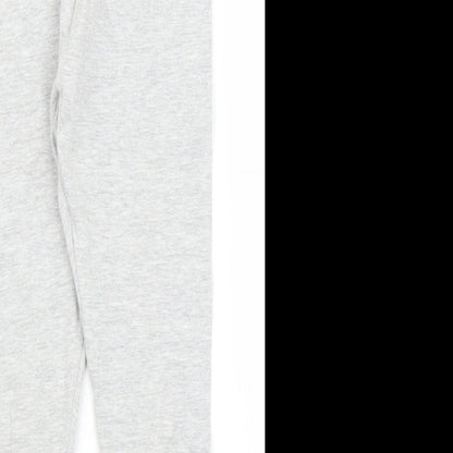 Next Girls Grey   Carrot Trousers Size 11 Years