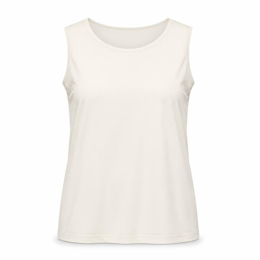 Front view of Gabriella Vicenza women’s white basic blouse, size XL