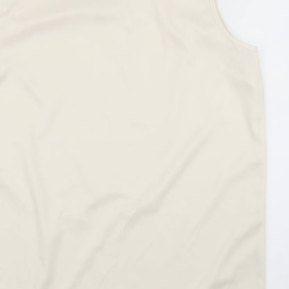 Womens UK Size XL Gabriella Vicenza White Basic Blouse